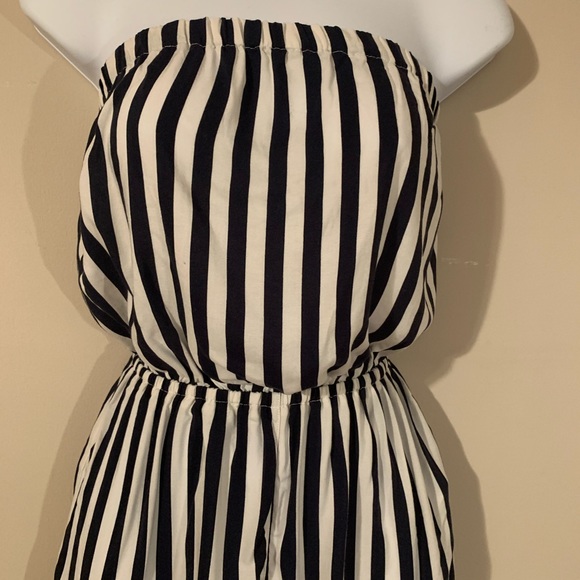 H&M Divided brand striped romper shorts - Picture 5 of 8